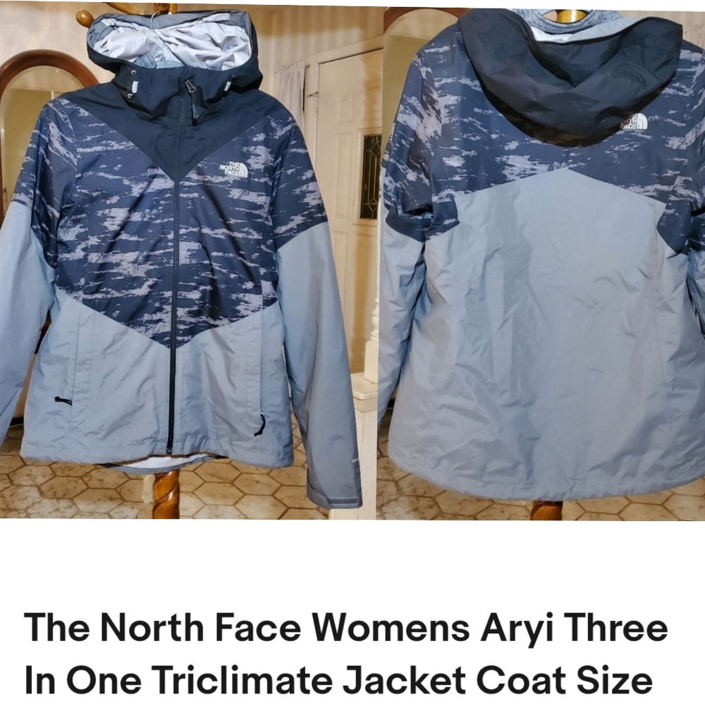 The North Face Blue Ski Jacket with Three In One Triclimate Design - Picture 3 of 5